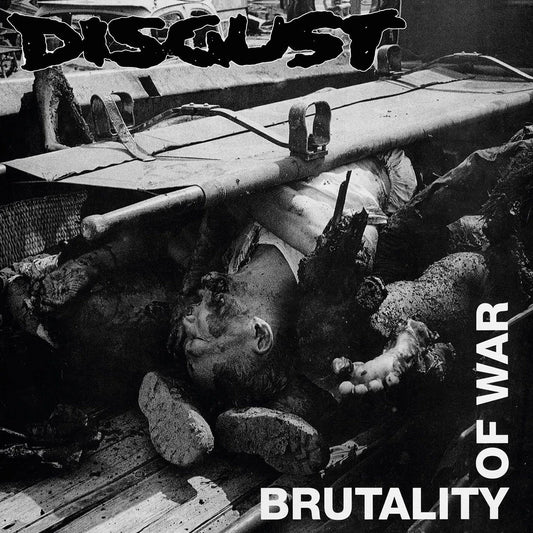 DISGUST – Brutality Of War LP (red/black splatter vinyl)