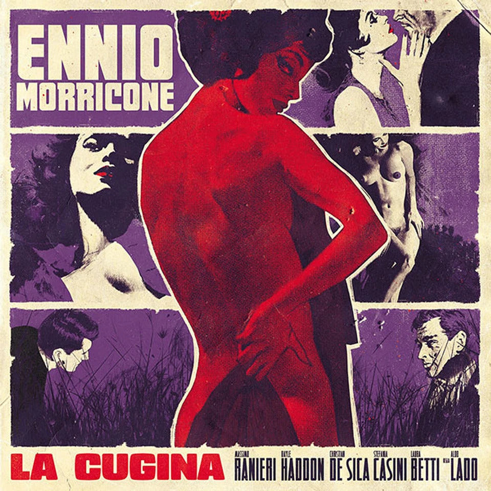 ENNIO MORRICONE – La Cugina OST LP (pink/purple marbled vinyl)