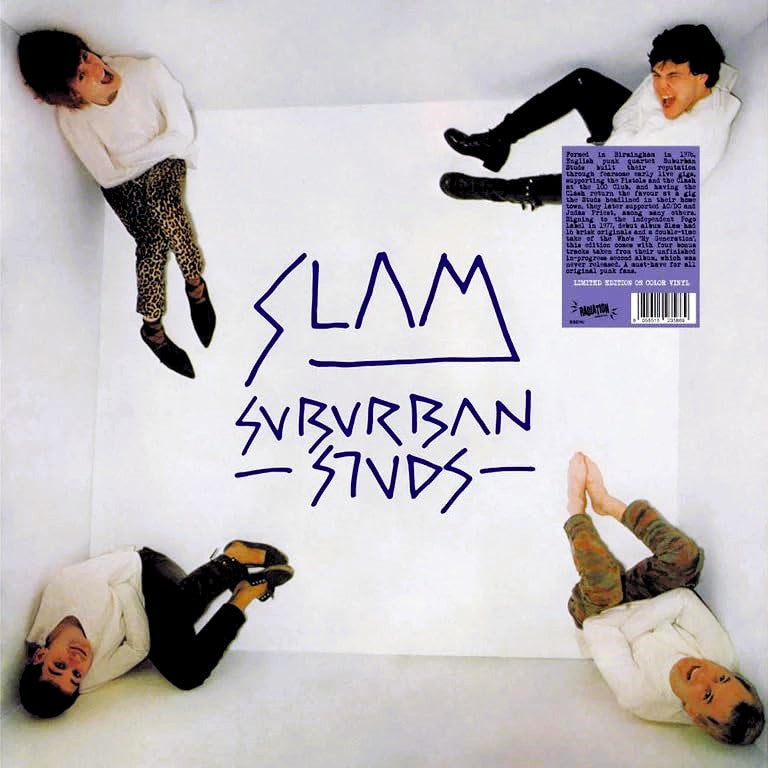 SUBURBAN STUDS – Slam LP (white vinyl)