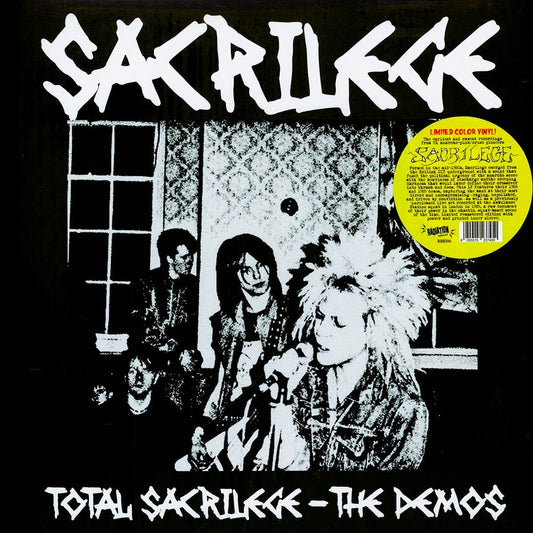 SACRILEGE – Total Sacrilege • The Demos LP (red translucent vinyl)
