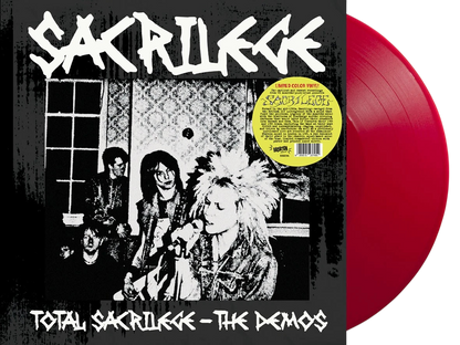 SACRILEGE – Total Sacrilege • The Demos LP (red translucent vinyl)