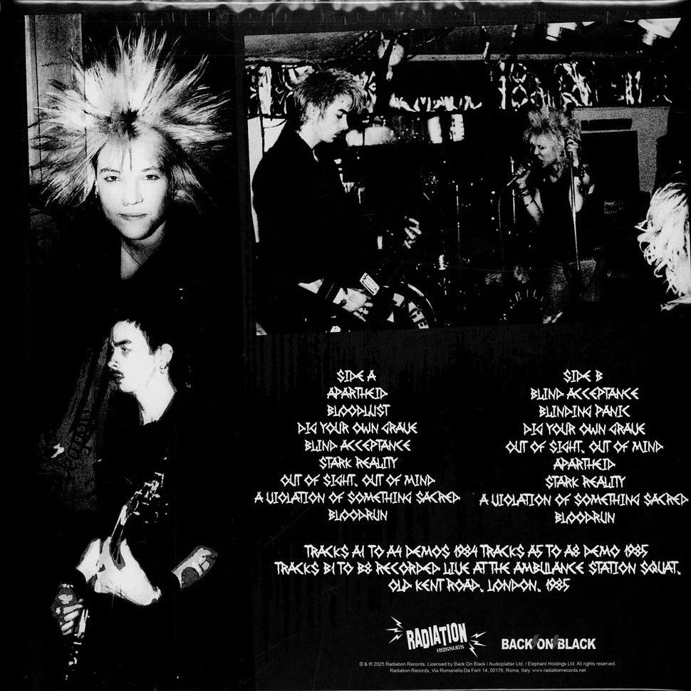 SACRILEGE – Total Sacrilege • The Demos LP (red translucent vinyl)