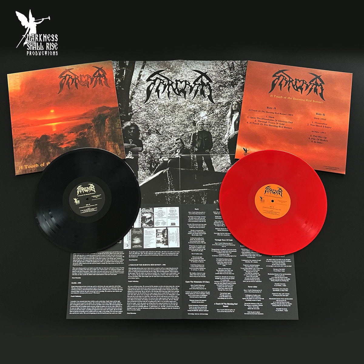 SARCASM – A Touch Of The Burning Red Sunset LP (rusty red vinyl)