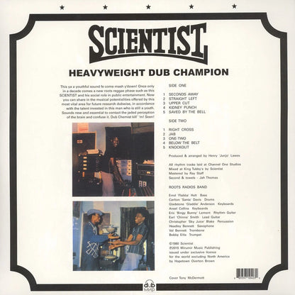 SCIENTIST – Heavyweight Dub Champion LP