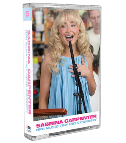 SABRINA CARPENTER – NPR Tiny Desk Concert Cassette