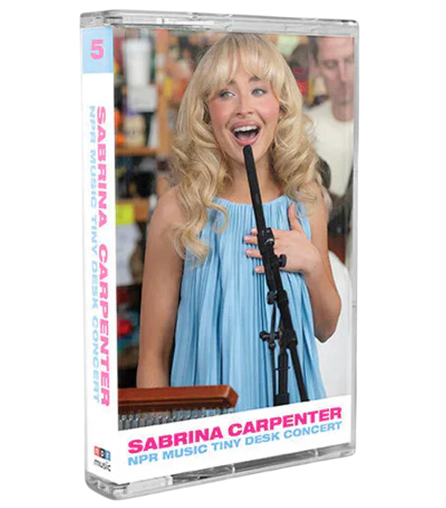 SABRINA CARPENTER – NPR Tiny Desk Concert Cassette