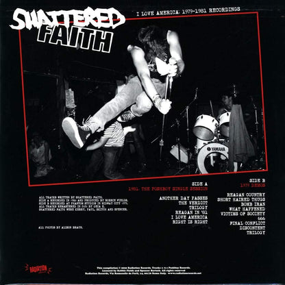 SHATTERED FAITH – I Love America 1979 - 1981 Recordings LP