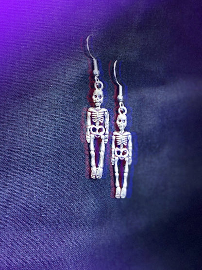 Skeleton Earring