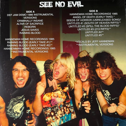 SLAYER – See No Evil LP (blue vinyl)