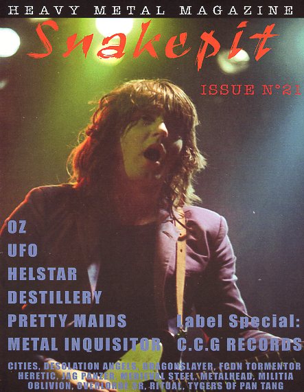 Snakepit Mag #21 + Oblivion 7"