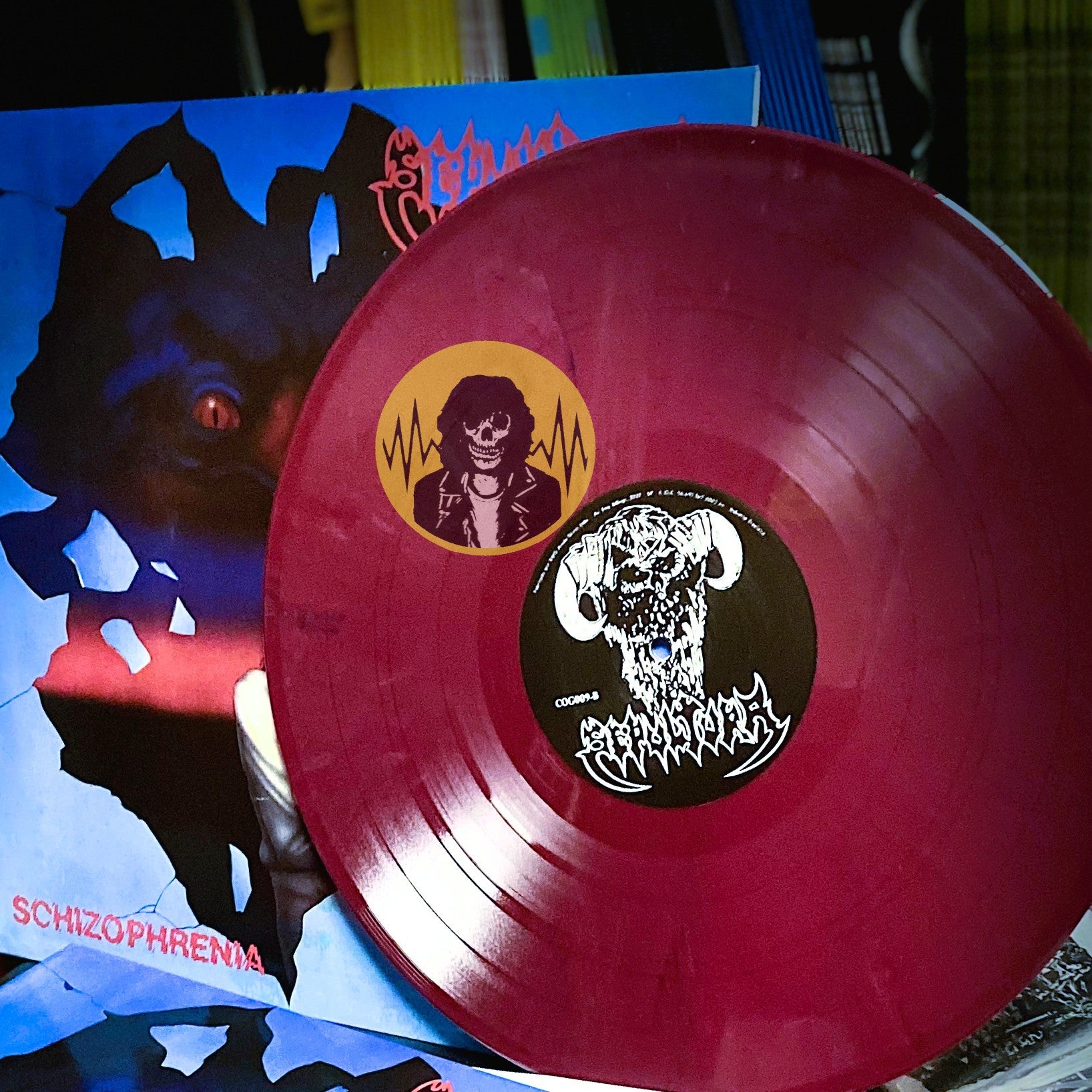 Schizophrenia／SEPULTURA (LPレコード盤) SEPULTURA – Schizophrenia LP (color vinyl) – CITY NOISE