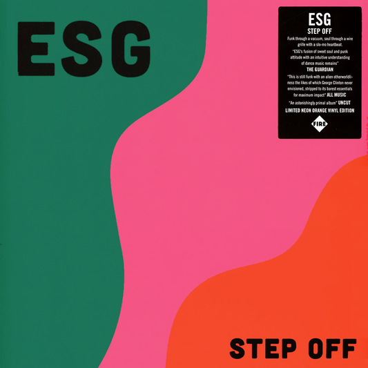 ESG – Step Off LP (neon orange vinyl)