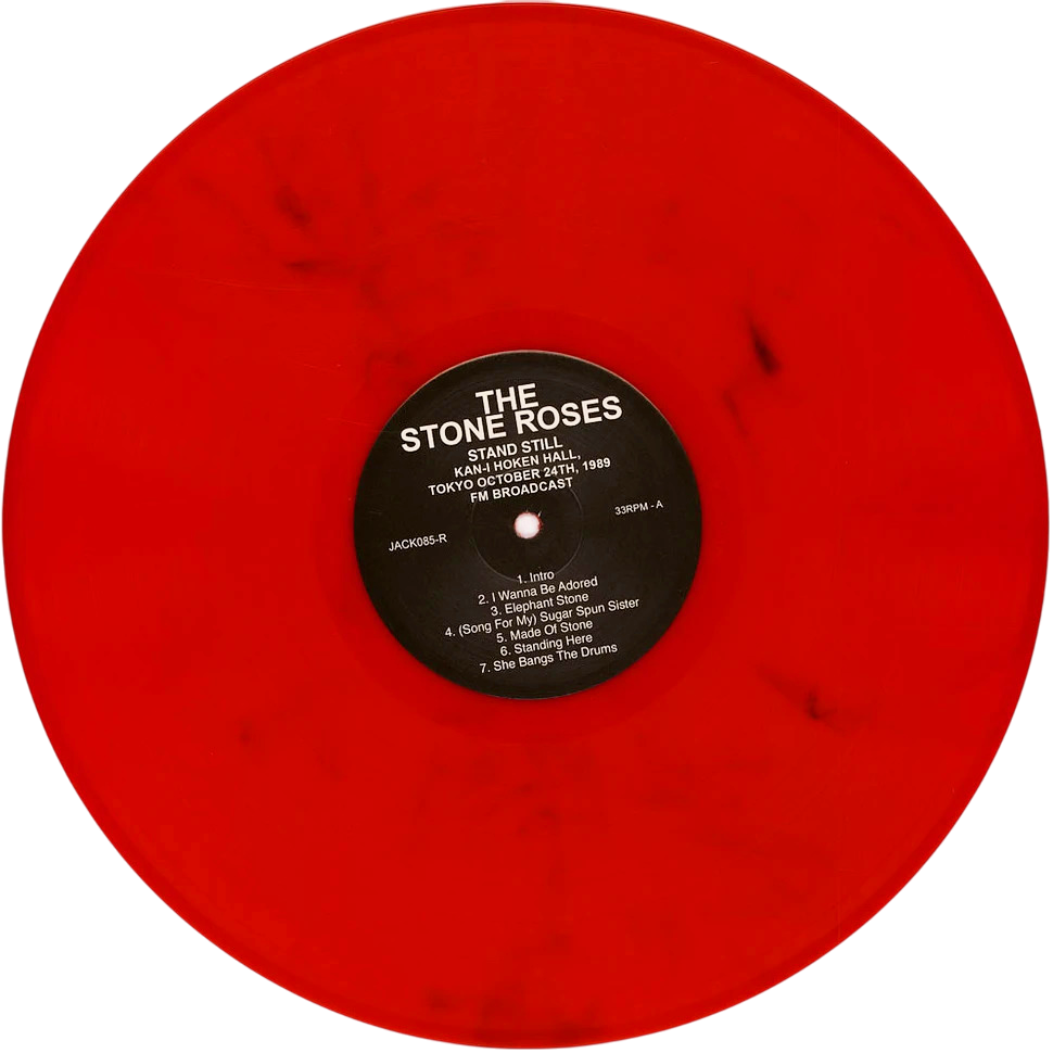 STONE ROSES – Stand Still LP (red marbled vinyl)