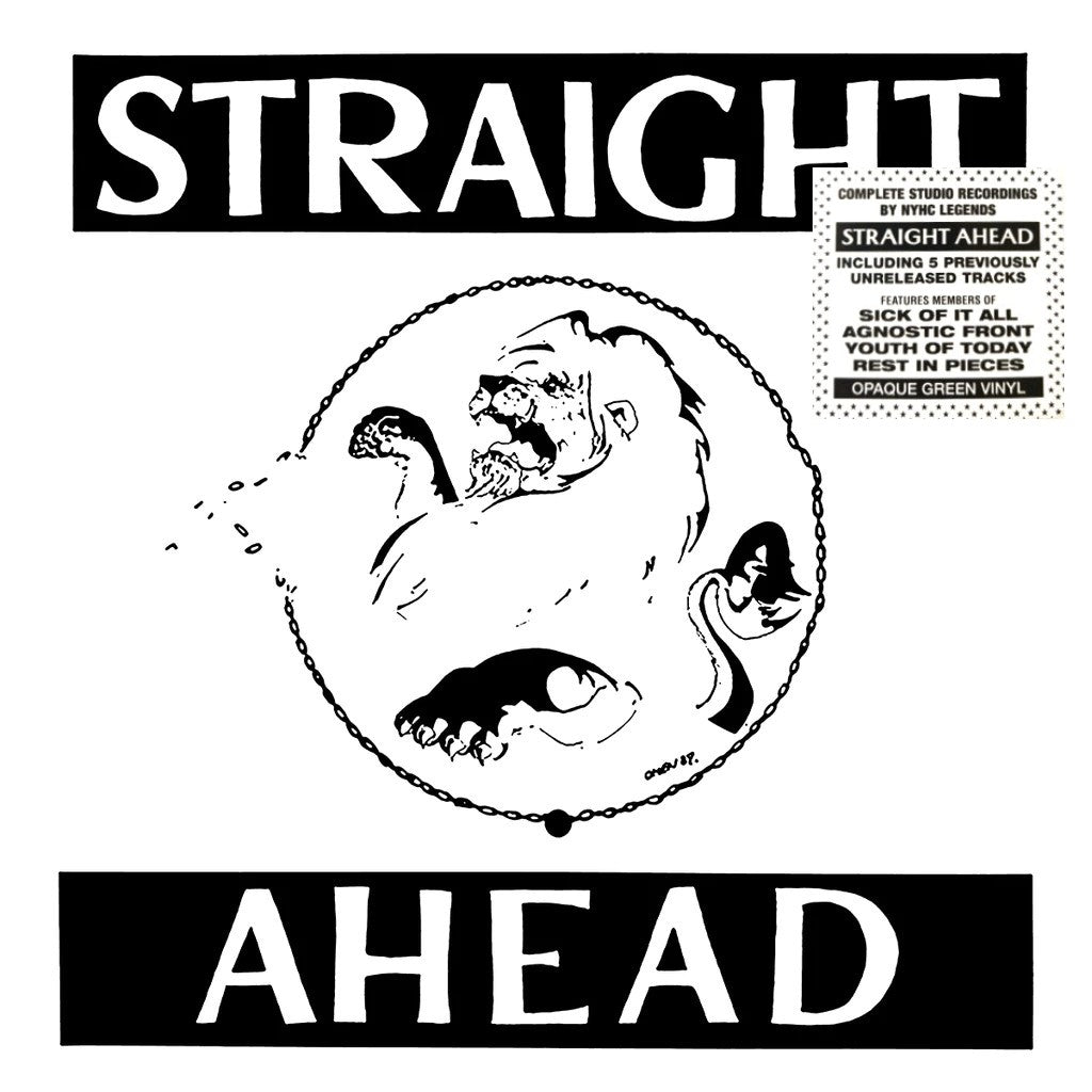 STRAIGHT AHEAD – S/T LP (green opaque vinyl)