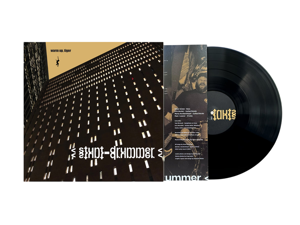 STUNT DRUMMER – Warm Up, Tiger LP