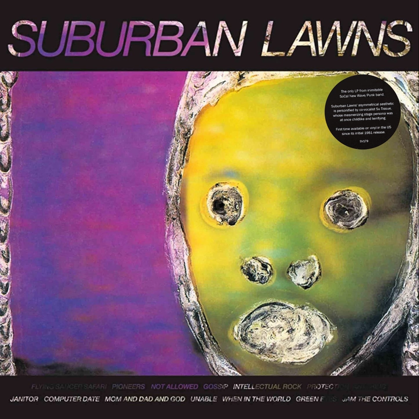 SUBURBAN LAWNS – S/T LP