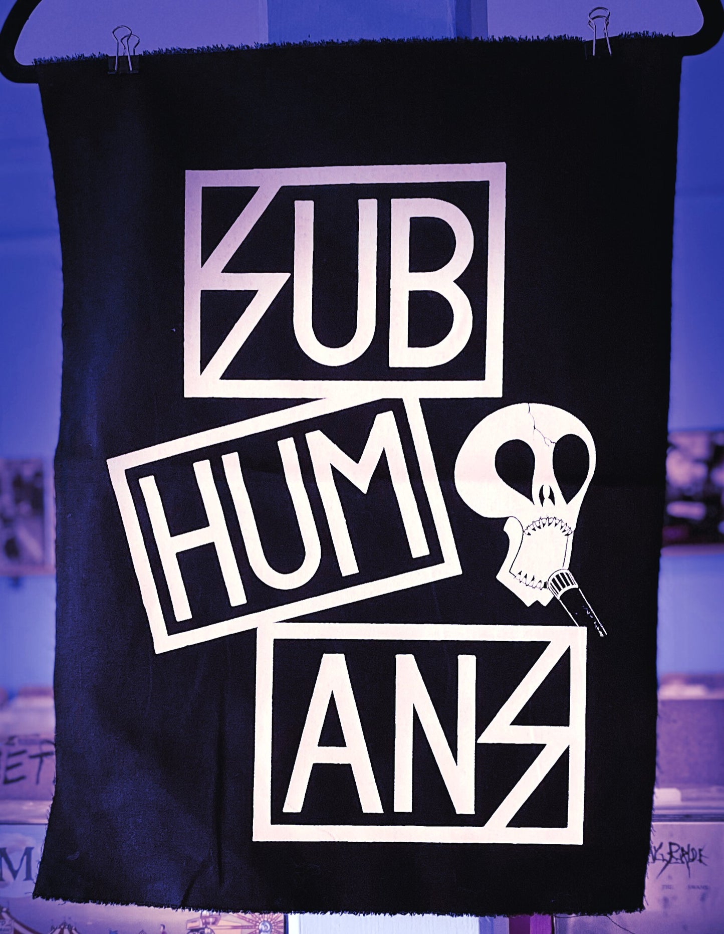 SUBHUMANS | Skull Logo Back Patch