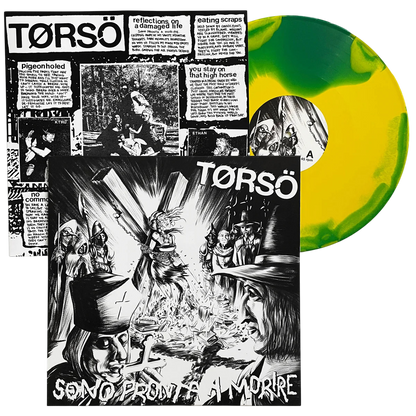 TØRSÖ – Sono Pronta A Morire LP (green/yellow mix vinyl)