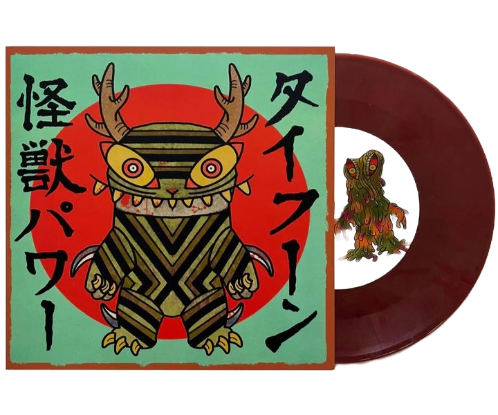 TAIFUN – Kaiju Power 7" (red riso vinyl)