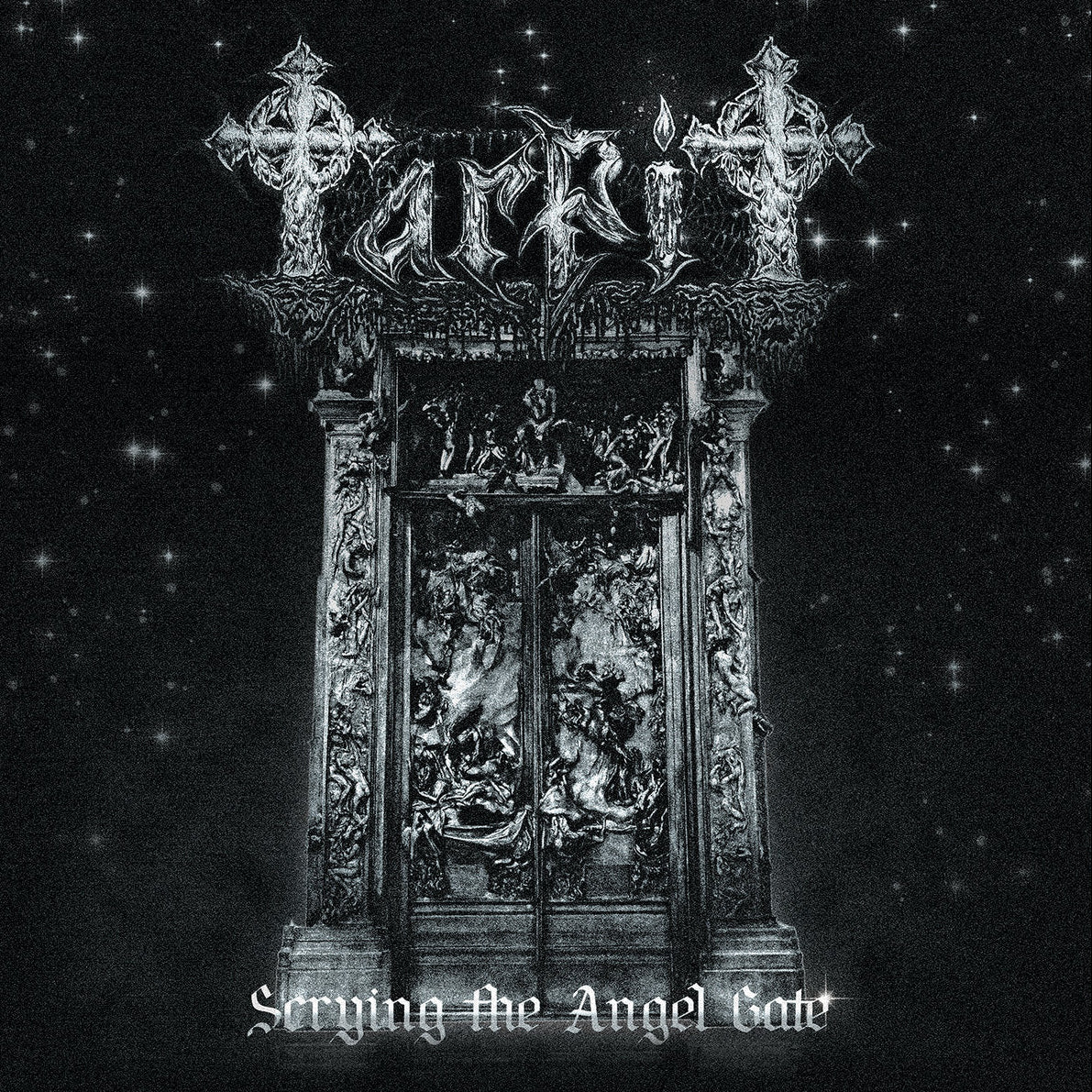 TAR PIT – Scrying the Angel Gate LP (blue translucent vinyl)