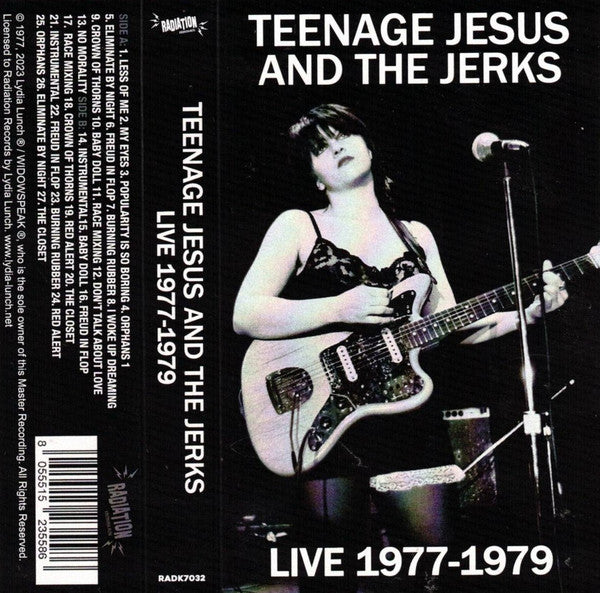 TEENAGE JESUS & THE JERKS – Live 1977-1979 Cassette