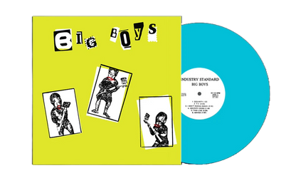 BIG BOYS – Where's My Towel / Industry Standard LP (aqua blue vinyl)