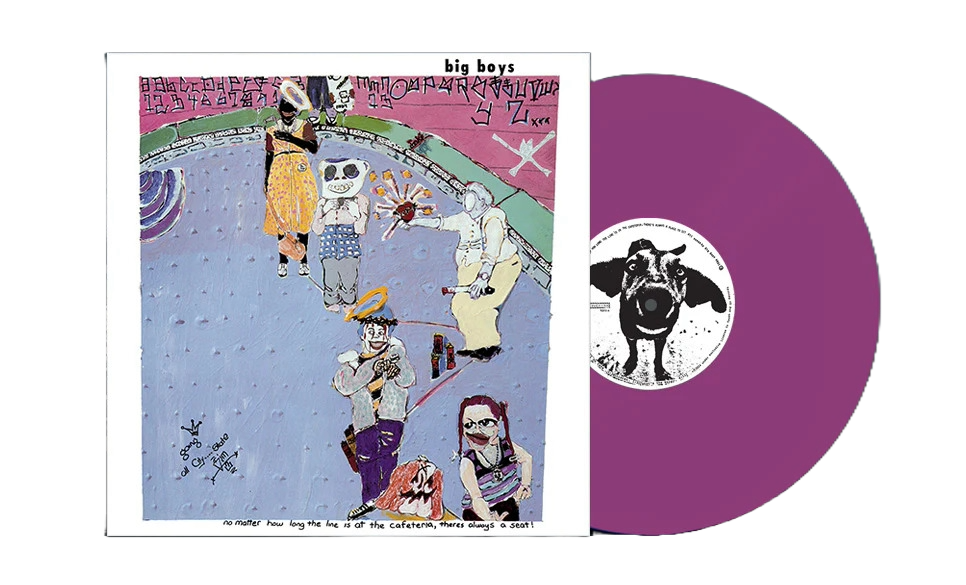 BIG BOYS – No Matter How Long The Line Is At The Cafeteria, Theres Always A Seat! LP (purple vinyl)