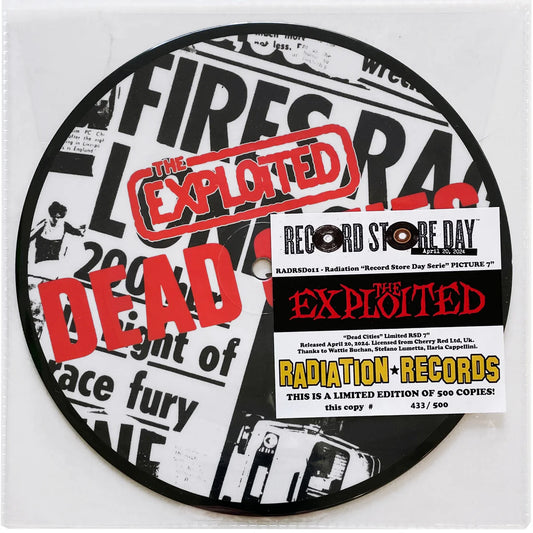 EXPLOITED – Dead Cities 7" (picture disc)