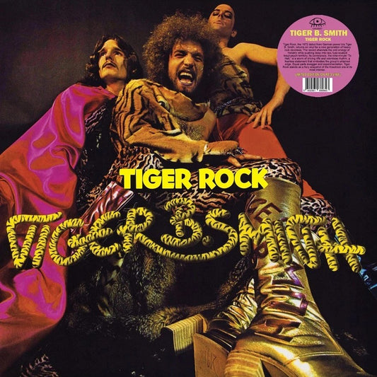TIGER B. SMITH – Tiger Rock LP (red vinyl)