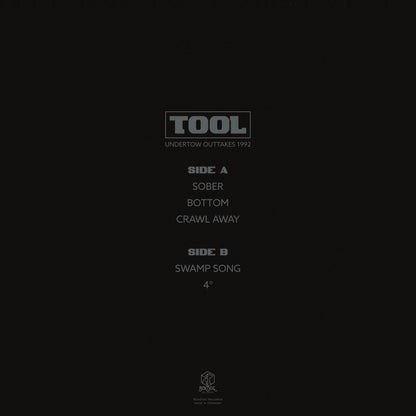 TOOL – Undertow Outtakes 1992 LP