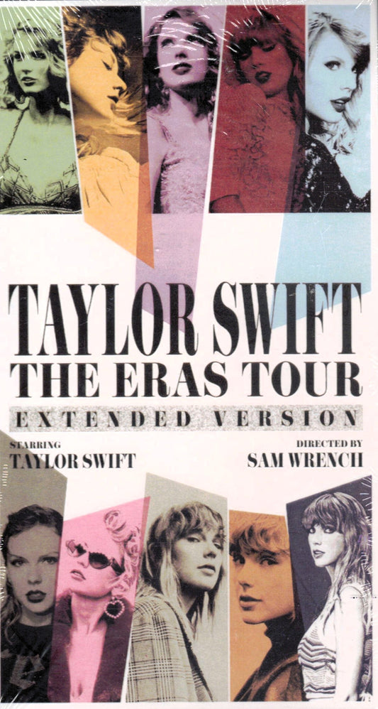 TAYLOR SWIFT – The Eras Tour (Extended Version) 3 x Cassette Box