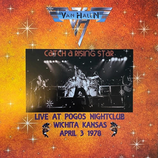 VAN HALEN – Catch A Rising Star: Live at Pogos Nightclub LP (blue vinyl)