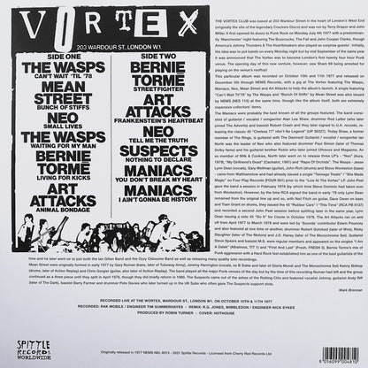 V/A – Live At The Vortex • Volume One LP