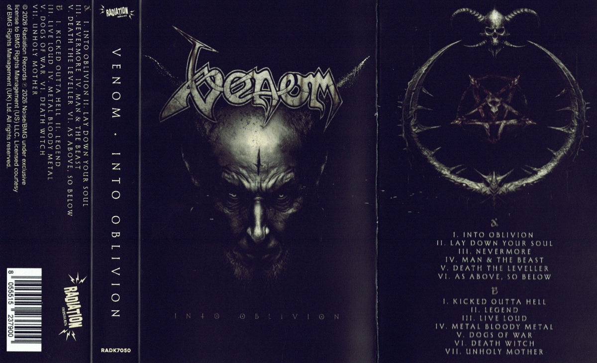 VENOM – Into Oblivion Cassette