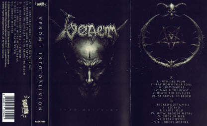 VENOM – Into Oblivion Cassette