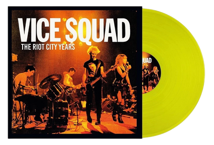 VICE SQUAD – Riot City Years LP (yellow vinyl)