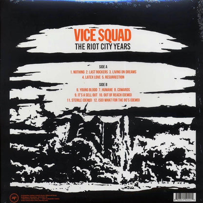 VICE SQUAD – Riot City Years LP (yellow vinyl)