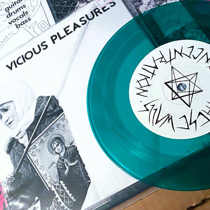 VICIOUS PLEASURES – S/T 7" (green vinyl)