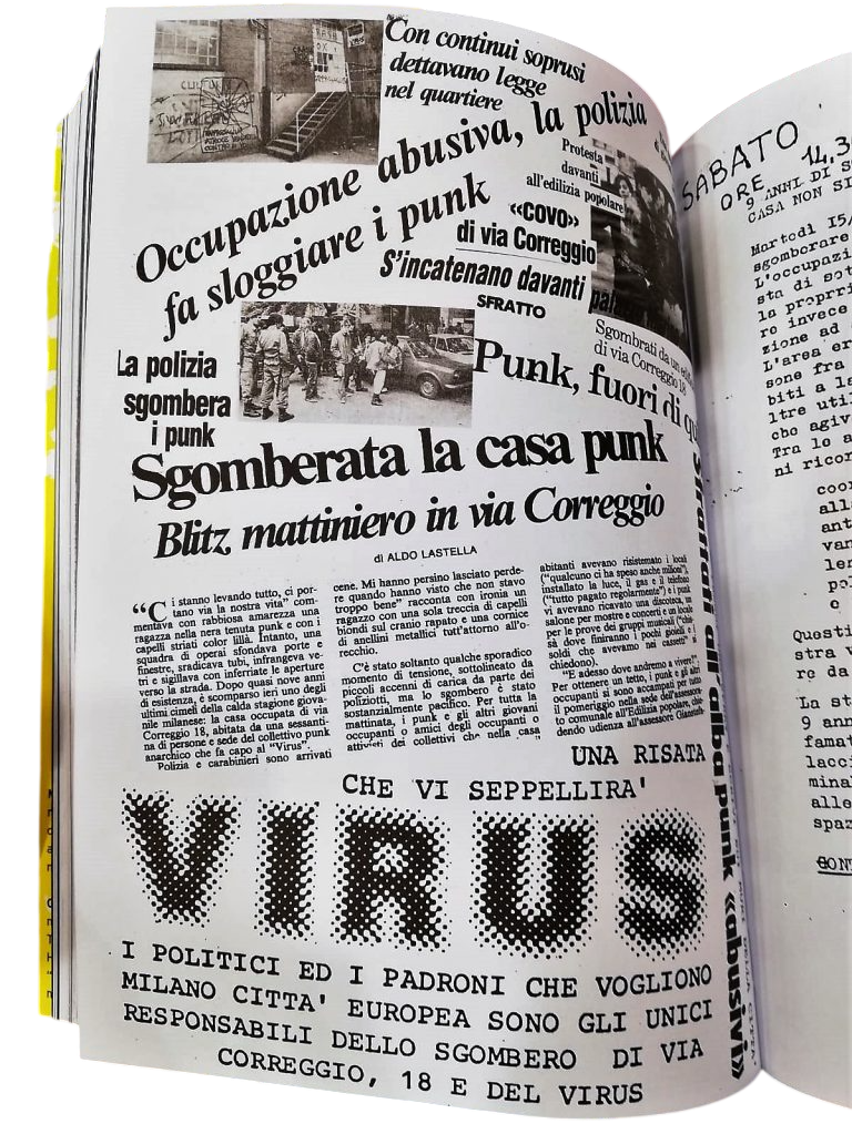Virus: il punk è rumore (Punk is Noise) 1982-1989 by Marco Teatro / Giacomo Spazio