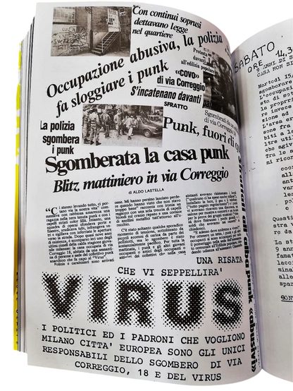 Virus: il punk è rumore (Punk is Noise) 1982-1989 by Marco Teatro / Giacomo Spazio
