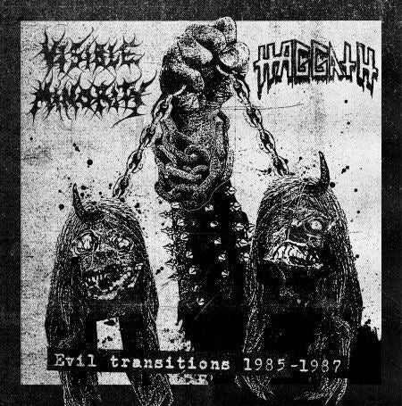 VISIBLE MINORITY / HAGGATH – Evil Transitions 1985-1987 Split LP +CD (green vinyl)