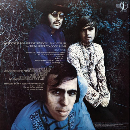 WEST COAST POP ART EXPERIMENTAL BAND – Vol. 3 • A Child's Guide To Good & Evil LP (turquoise vinyl)