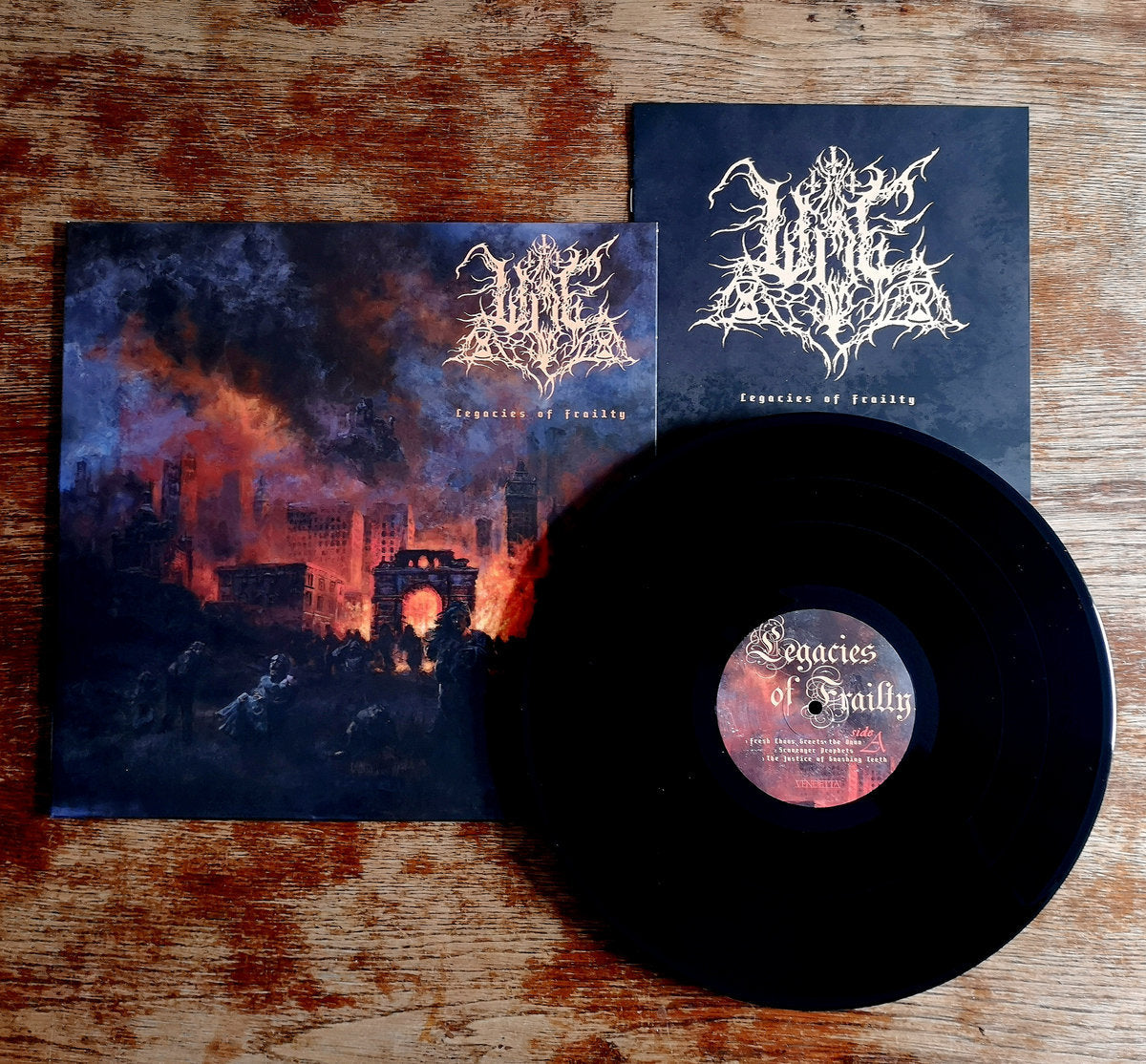 WOE – Legacies Of Frailty LP