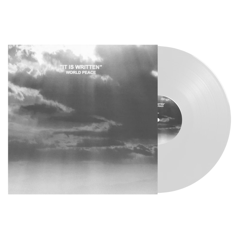 WORLD PEACE – It Is Written LP (clear vinyl)