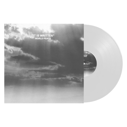 WORLD PEACE – It Is Written LP (clear vinyl)
