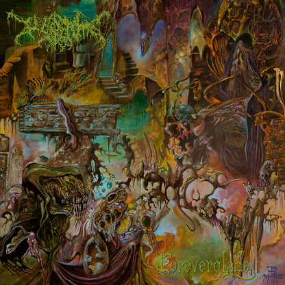 WORM – Foreverglade LP ("Inferno" marbled vinyl)