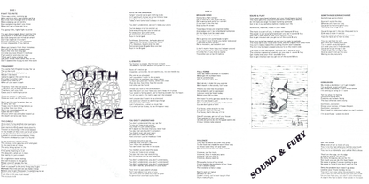YOUTH BRIGADE – Sound & Fury • The Original Not-Remastered Version of 1982 LP