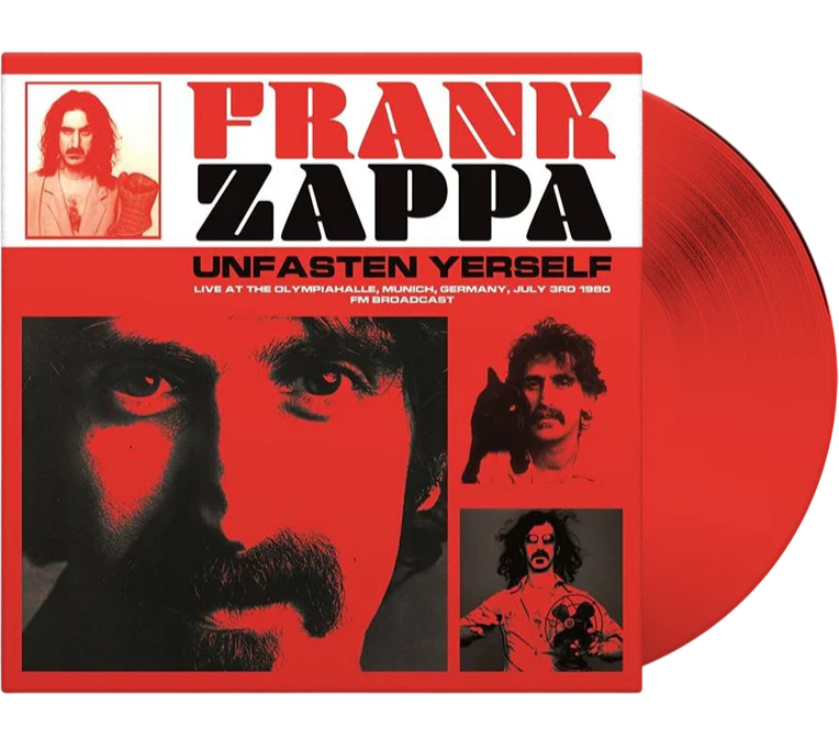 FRANK ZAPPA – Unfasten Yerself • Live At The Olympiahalle 1980 LP (red vinyl)