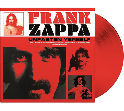 FRANK ZAPPA – Unfasten Yerself • Live At The Olympiahalle 1980 LP (red vinyl)