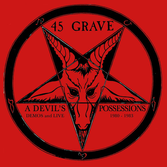 45 GRAVE ‎– A Devil's Possessions - Demos & Live 1980-1983 LP (splatter vinyl)